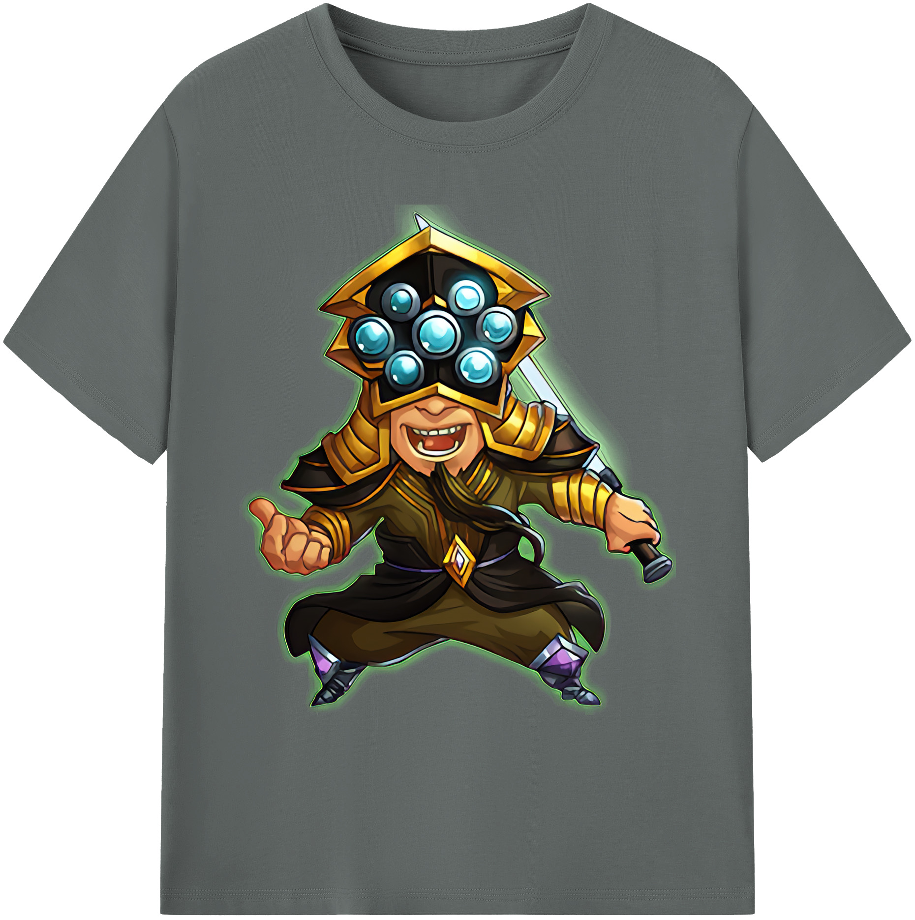 リーグ・オブ・レジェンド League of Legends LOL 綿100％ メンズ半袖Tシャツ｜肌触りやわらか＆通気性